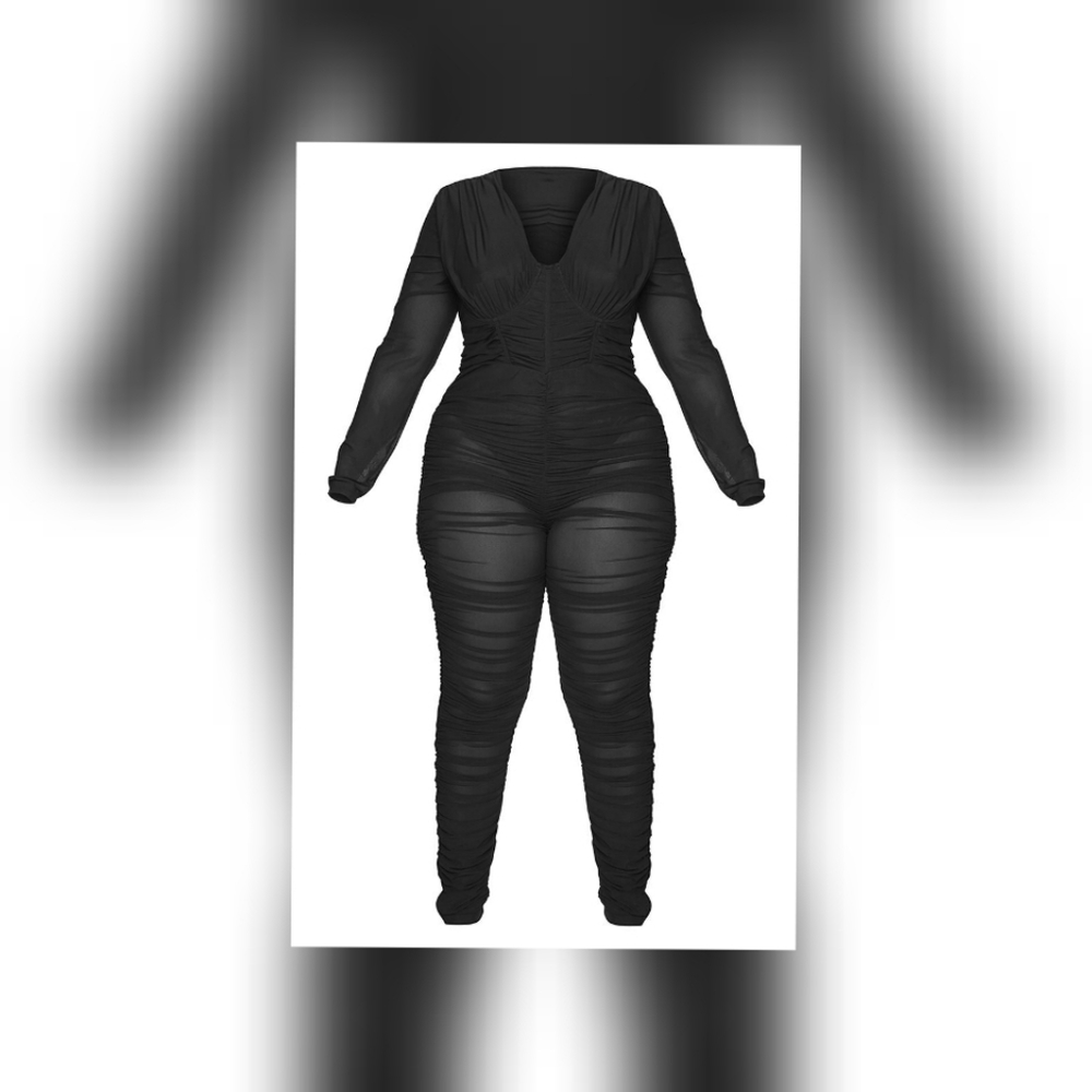 Black jumpsuit